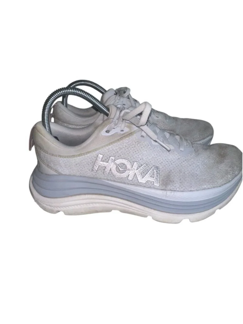 Hoka Gaviota 5 Women's Size 8 B Sea Ice/Pink Twilight Running Shoes Sports